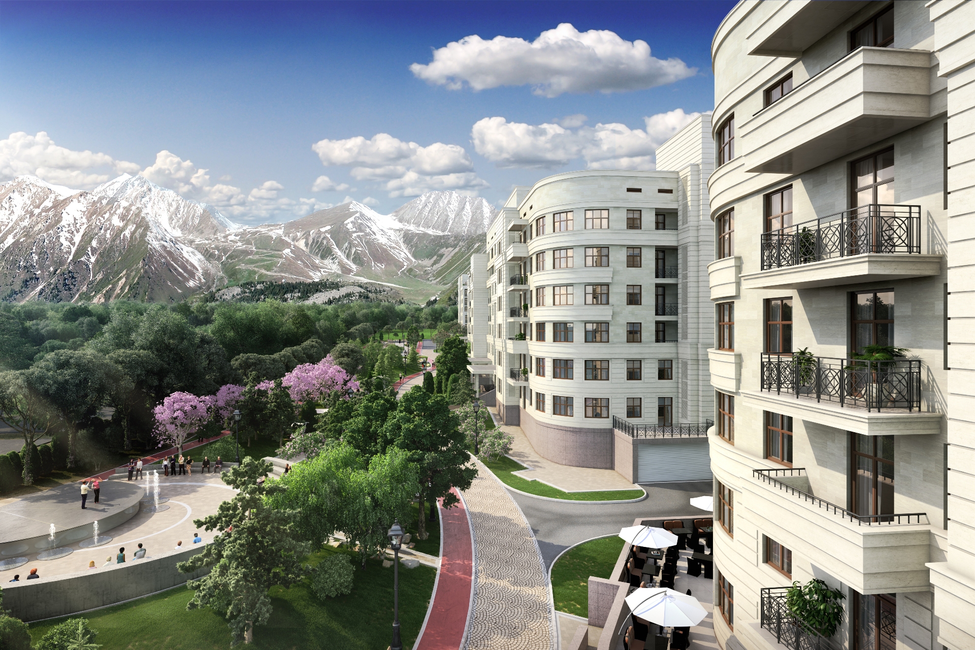 Популярные жилые комплексы в Алматы