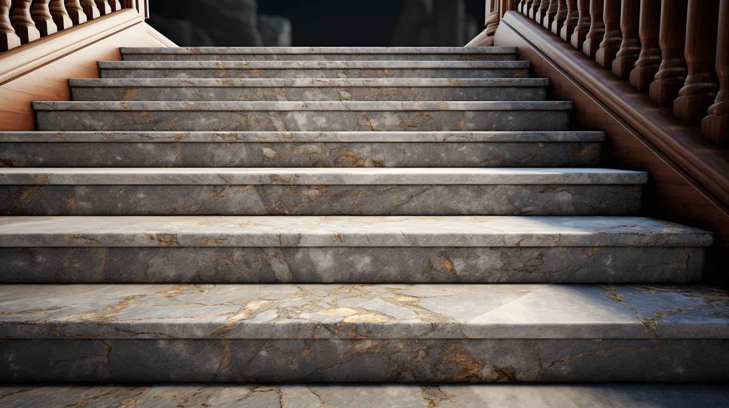 Granite staircase фото