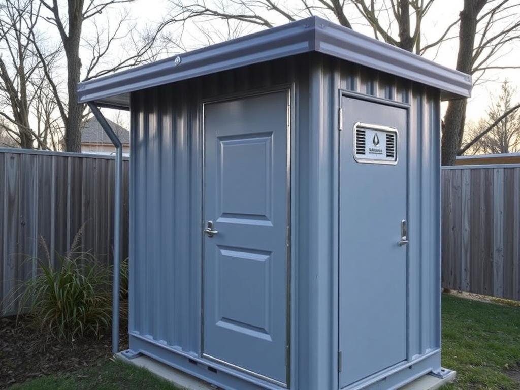rental of an outdoor portable toiletфото
