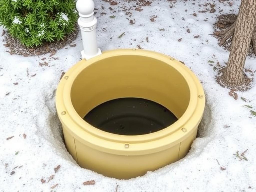  So verhindern Sie das Einfrieren in Klärgruben im Winter. Besondere Herausforderungen bei verschiedenen Klärgrubenarten
