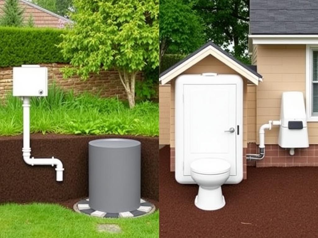 Fosse septique vs système d’assainissement classique : Que choisir ?. Quels critères prendre en compte pour faire son choix ?  Fosse septique vs système d’assainissement classique : Que choisir ?. Quels critères prendre en compte pour faire son choix ?