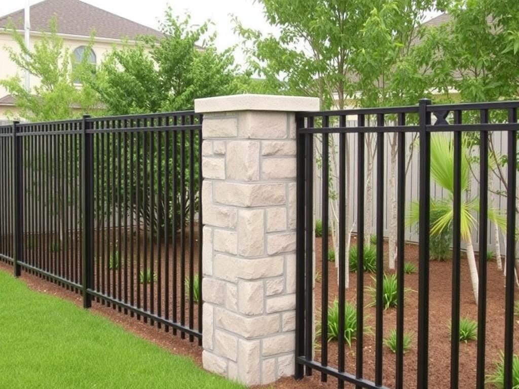 Clôtures Métalliques : Sécurité et Style Contemporain. Personnalisation et intégration paysagère  Clôtures Métalliques : Sécurité et Style Contemporain. Personnalisation et intégration paysagère