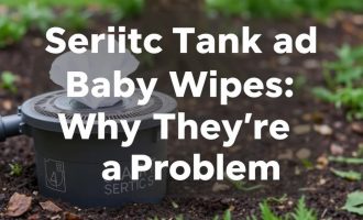 Septic Tank and Baby Wipes: Why They’re a Problem
