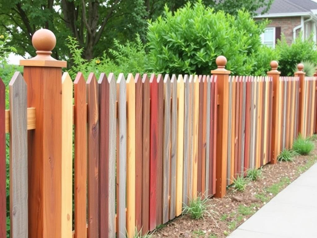 Les Clôtures Mixte : Combiner Matériaux pour un Effet Unique. Exemples de clôtures mixtes réussies  Les Clôtures Mixte : Combiner Matériaux pour un Effet Unique. Exemples de clôtures mixtes réussies