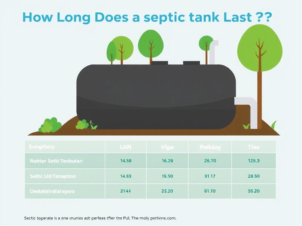  How Long Does a Septic Tank Last?. Summary Table: Key Takeaways on Septic Tank Lifespan