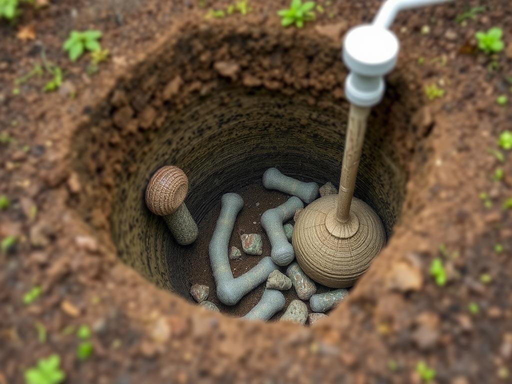  Die Rolle von Bakterien in einer Klärgrube.. Umwelt- und Gesundheitsaspekte der biologischen Klärung
