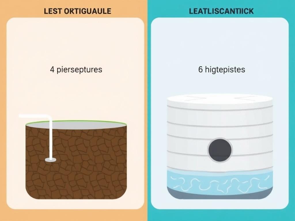  Die verschiedenen Arten von Klärgruben im Vergleich. Praxisbeispiele: Wann welche Klärgrube sinnvoll ist