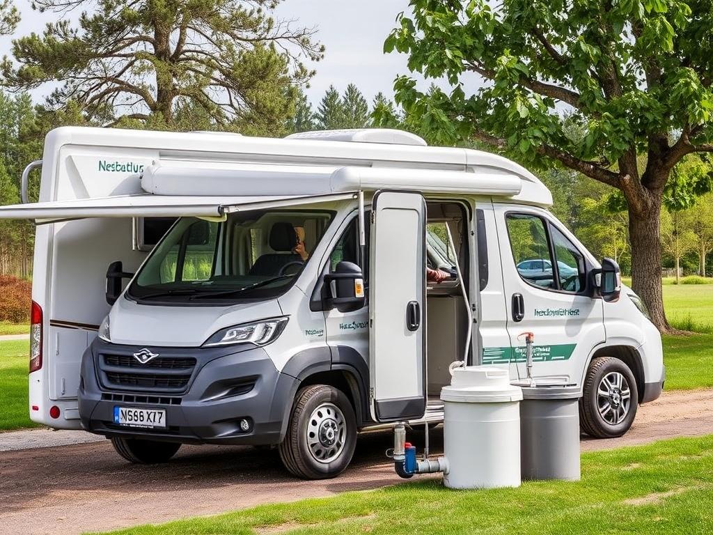  Wie Wohnmobile und Wohnmobile mit Klärgruben umgehen. Innovationen und Trends bei Klärgruben im Wohnmobil
