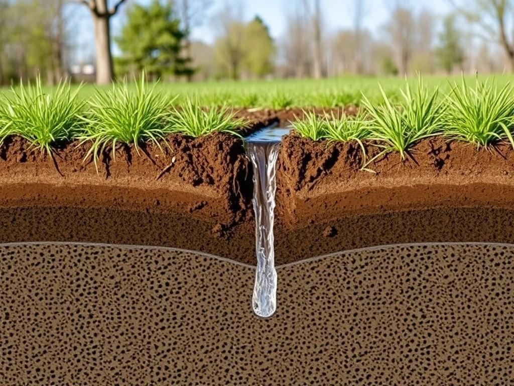 Warum steht stehendes Wasser über dem Abflussfeld? . Der Zusammenhang zwischen Umweltschutz und funktionierenden Abflussfeldern