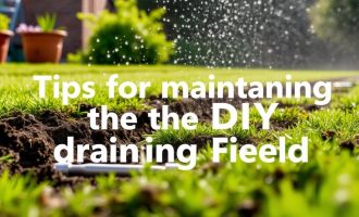 Tipps zur Wartung des DIY-Abflussfelds: So bleibt Ihr Abwassersystem dauerhaft funktionstüchtig