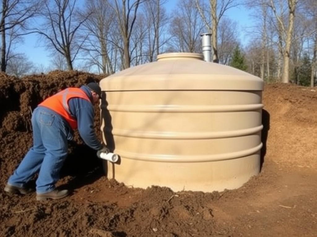 Installation d'une fosse septique en terrain humide. Checklist práctica para comenzar