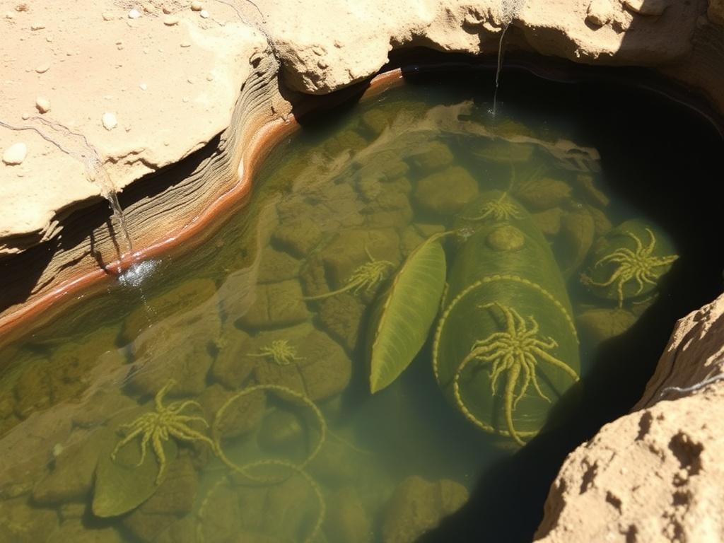 Eau claire parasite qui inonde la fosse. ¿Qué significa exactamente "Eau claire parasite qui inonde la fosse" en la práctica?