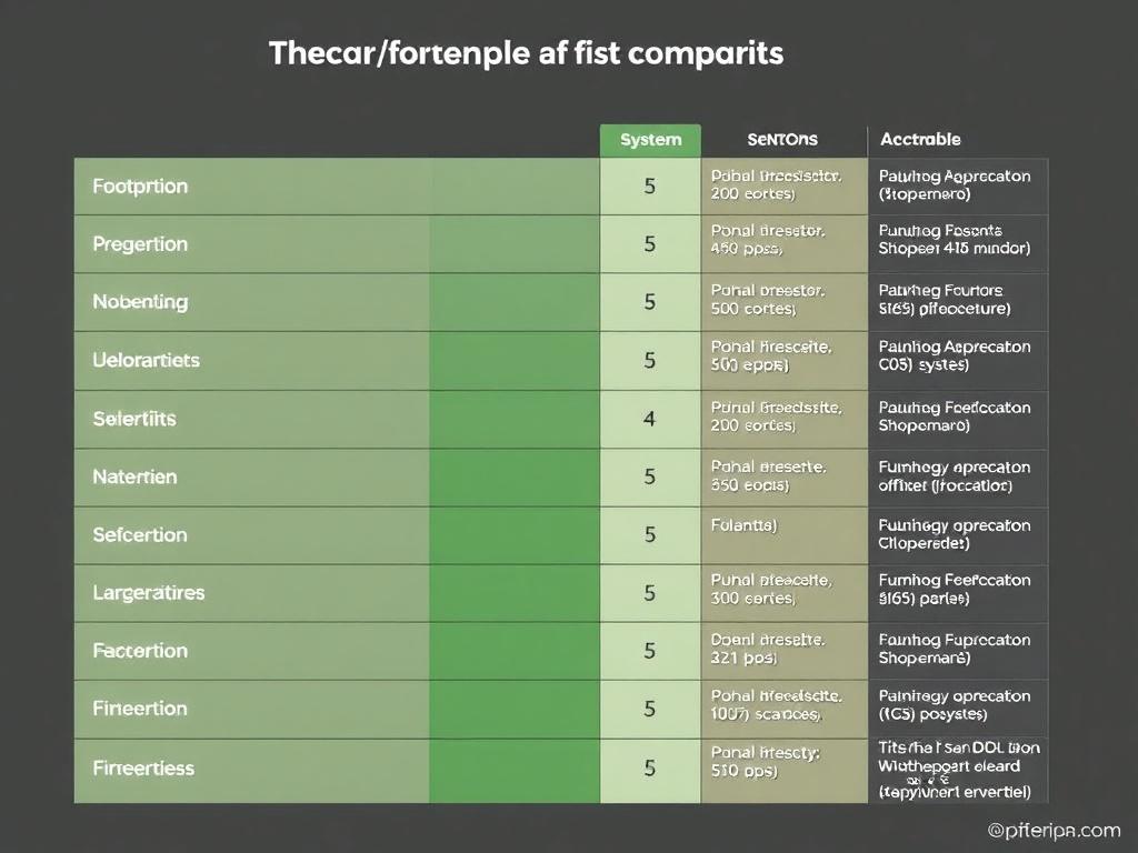 L'empreinte carbone des différents systèmes. Comparación de huellas: tabla resumen por sistema y ejemplos prácticos