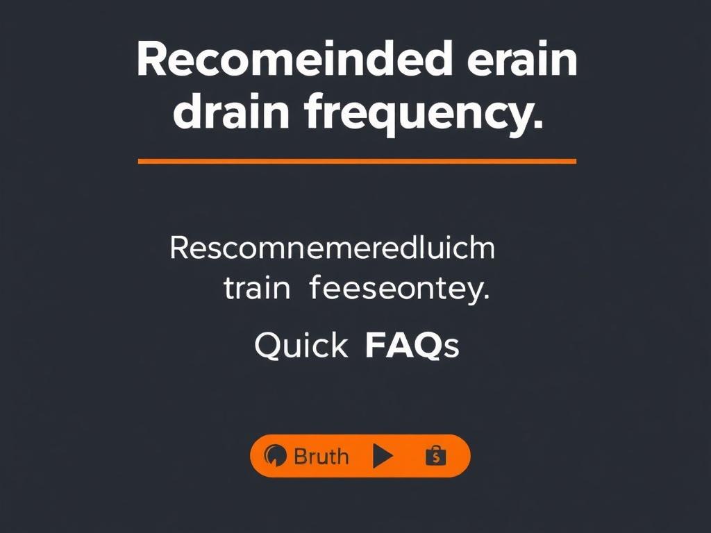 Fréquence de vidange recommandée. Preguntas frecuentes rápidas