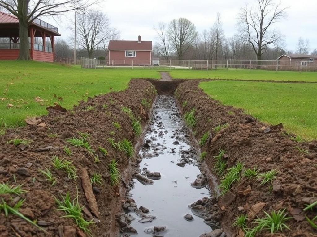 How to Fix a Soggy Drain Field. Un ejemplo real: cómo se resolvió un campo encharcado paso a paso