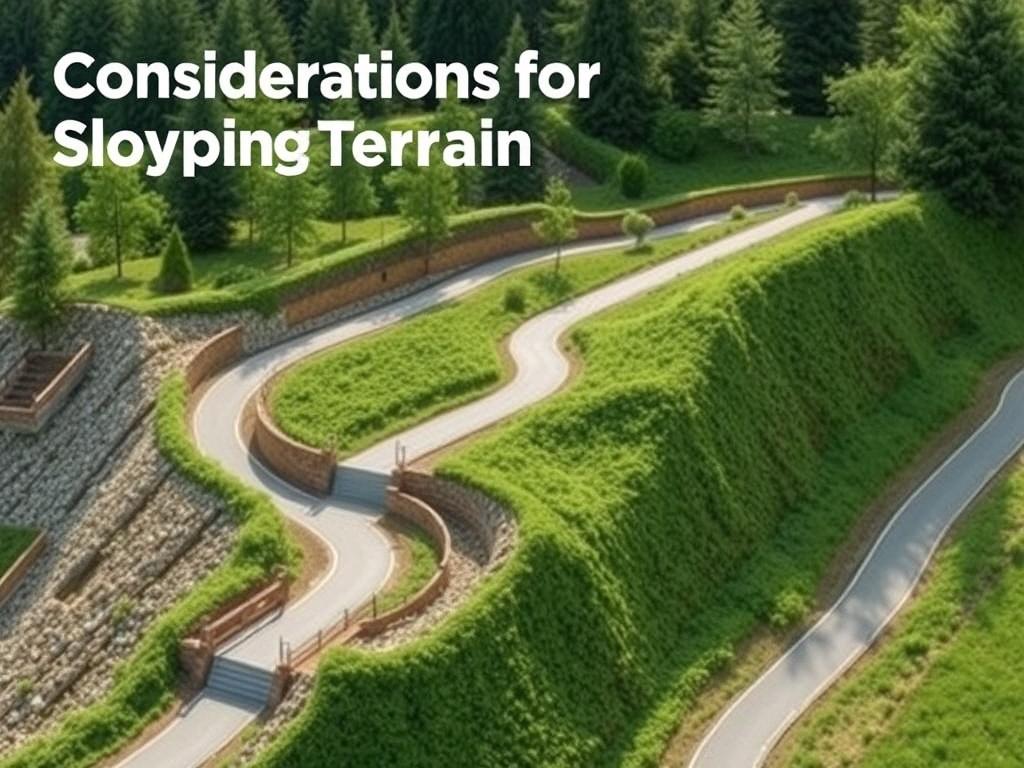 Consideraciones para terrenos con pendiente. Soluciones constructivas innovadoras y ejemplos prácticos