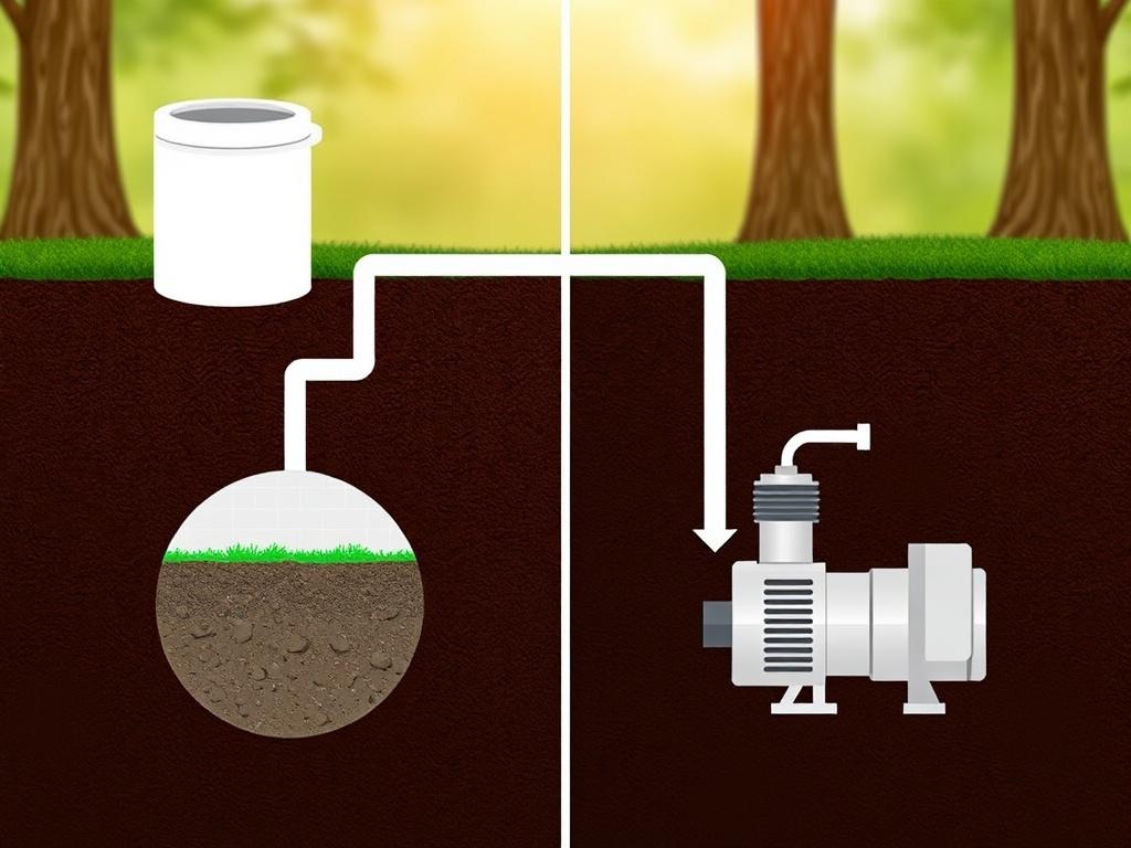 Gravity vs. Pump-Based Septic Systems. Mantenimiento y resolución de problemas comunes