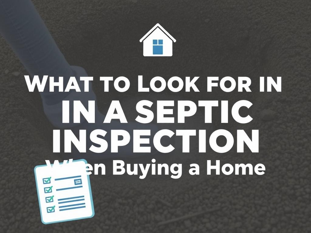 What to Look for in a Septic Inspection When Buying a Home. Checklist imprimible y resumen rápido