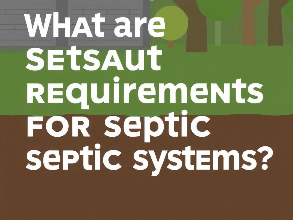 What are Setback Requirements for Septic Systems?. ¿Cómo se determinan los requisitos de retranqueo?