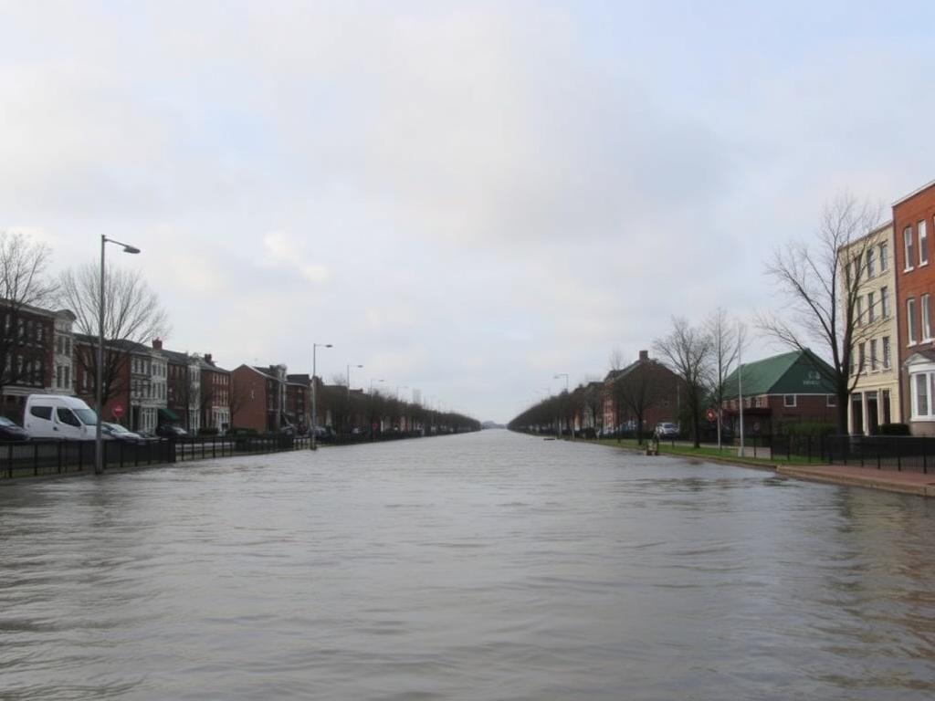 Hochwassergefahr und Schutzmaßnahmen. Medidas comunitarias y urbanas: cómo las ciudades se preparan