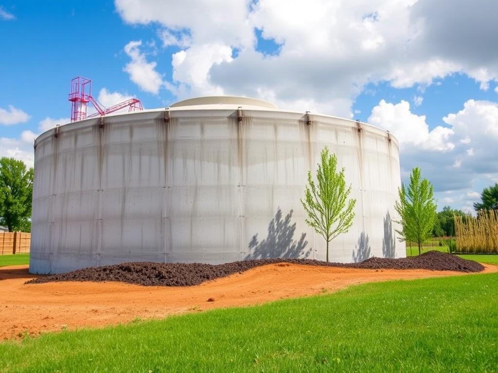 Vorteile von Betontanks. Impacto ambiental y sostenibilidad