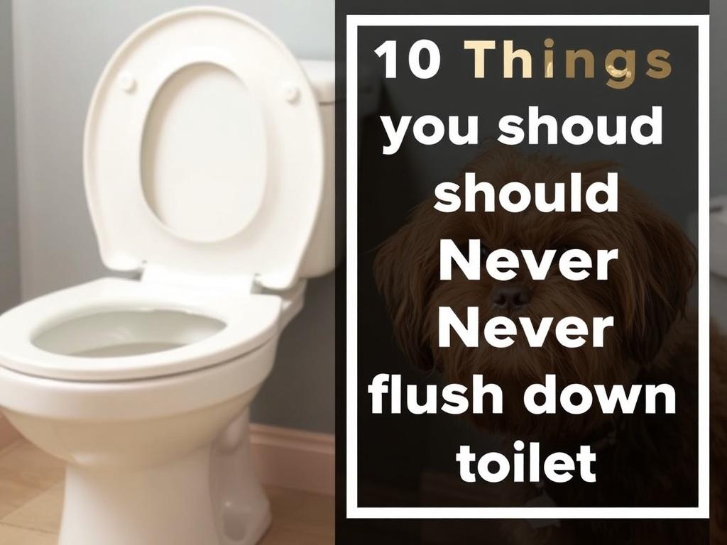 Things You Should Never Flush Down the Toilet. 10. Pelos y pelo de mascotas