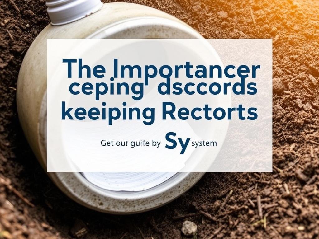 The Importance of Keeping Records for Your Septic System. Resumen de herramientas y una guía rápida para empezar hoy