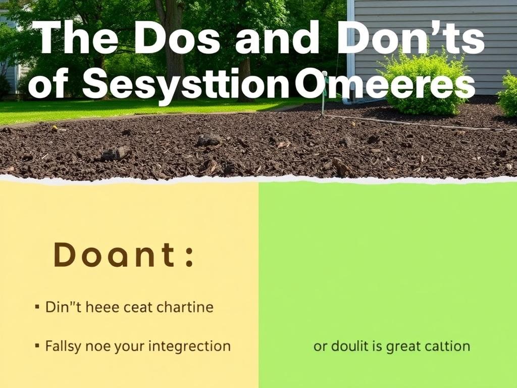 The Do's and Don'ts of Septic System Ownership. Don'ts — Lo que no debes hacer nunca (o con mucha precaución)