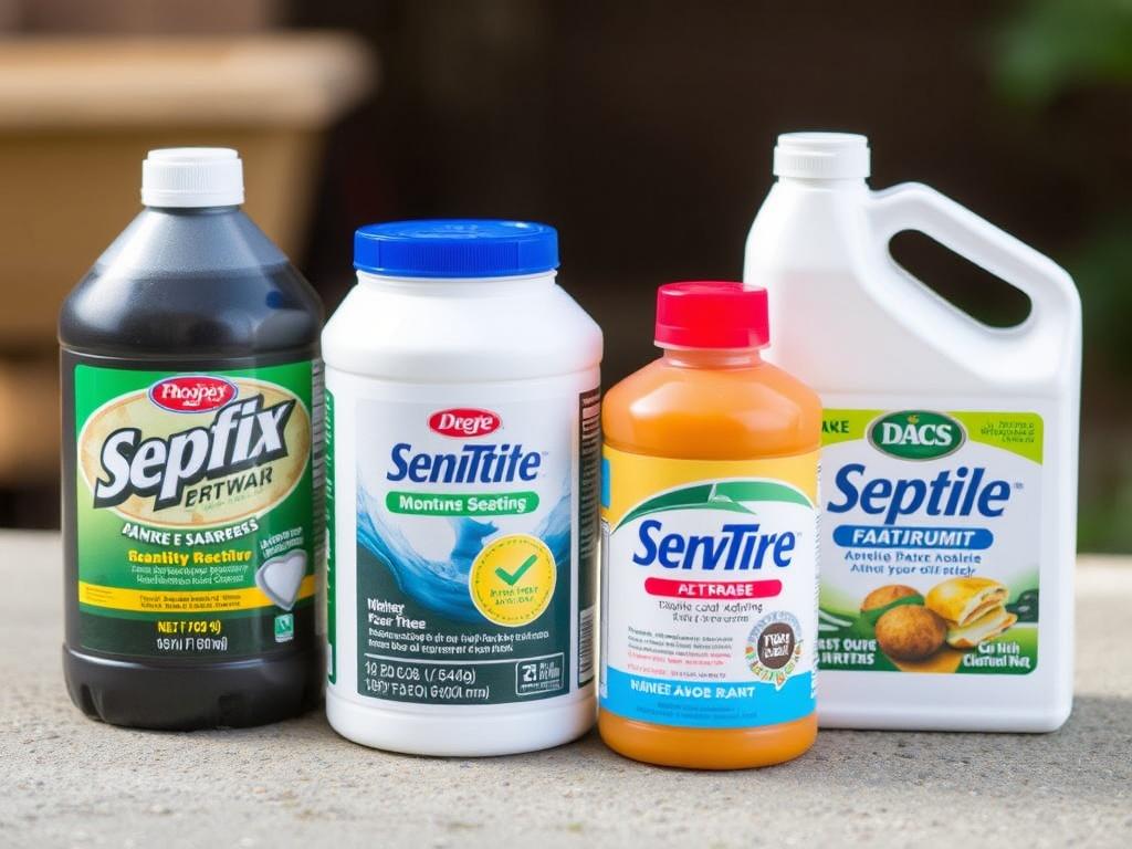 Comparativa de marcas de aditivos sépticos. Conclusión