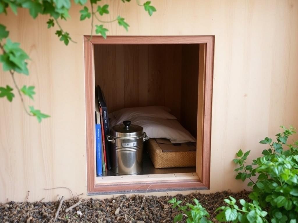 Construire une trappe d'accès discrète. Casos y anécdotas: inspiración responsable