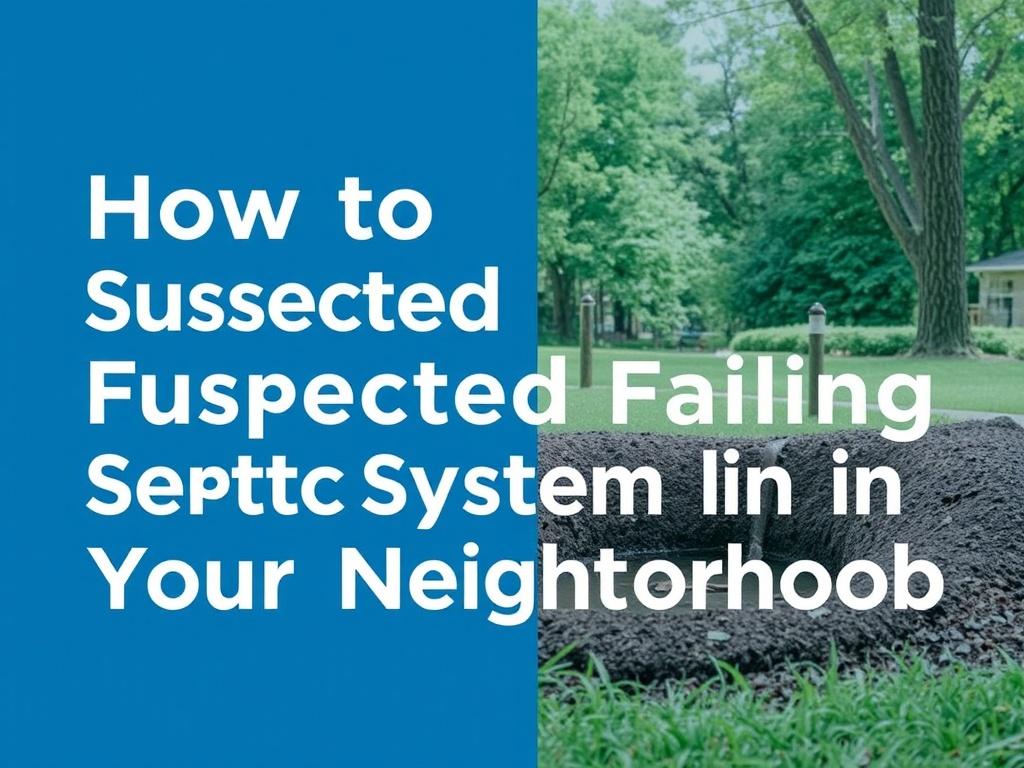 How to Report a Suspected Failing Septic System in Your Neighborhood. Recursos y apoyos técnicos