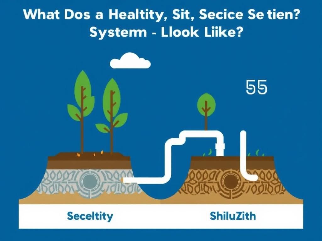 What Does a Healthy vs. Sick Septic System Look Like?. Mantenimiento preventivo: cómo mantenerlo sano