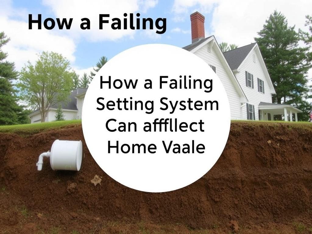 How a Failing Septic System Can Affect Home Value. Señales visibles y ocultas de que un sistema séptico está fallando
