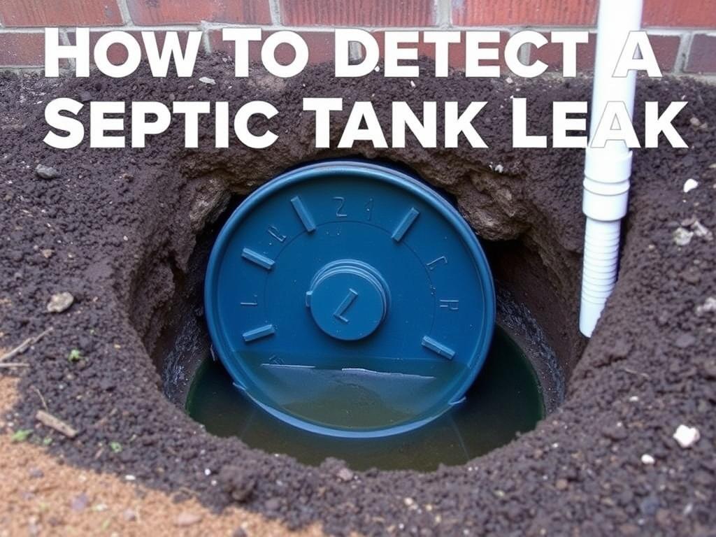 How to Detect a Septic Tank Leak. Señales visibles y olfativas que apuntan a una fuga