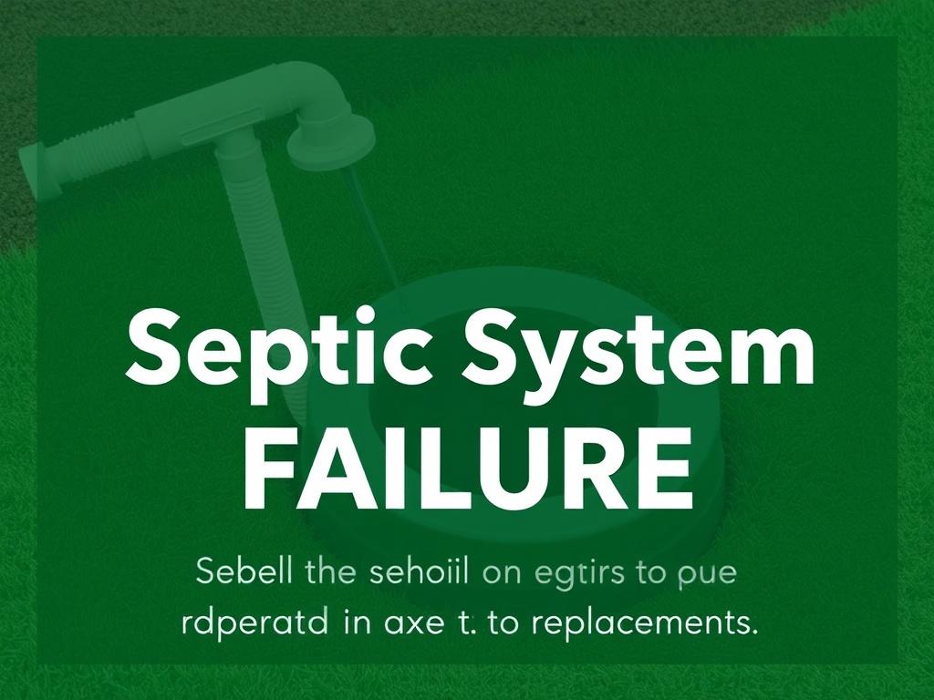 Common Causes of Septic System Failure. Reparaciones y alternativas: desde arreglos hasta sustituciones
