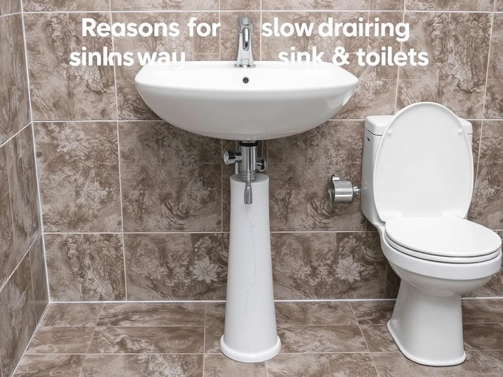 Reasons for Slow Draining Sinks and Toilets. Conclusión