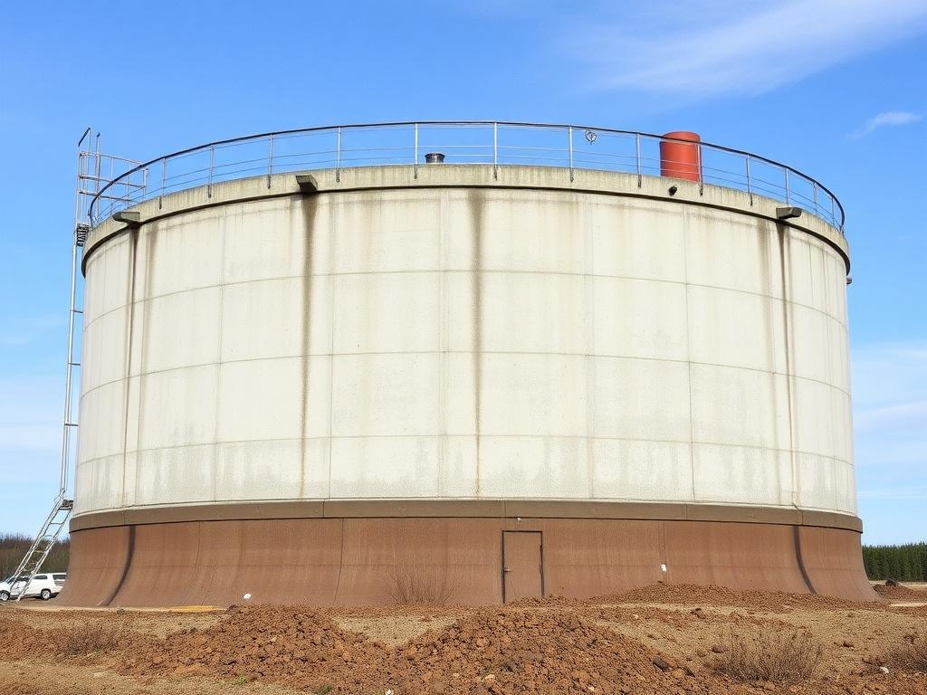 Sanierung undichte Betontanks. Tabla comparativa de técnicas de reparación