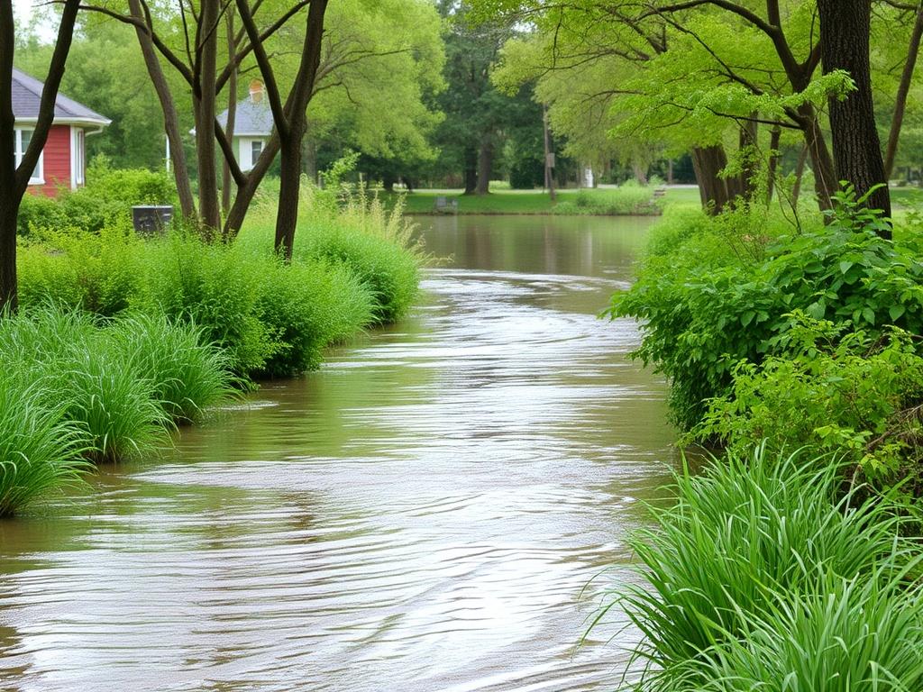 Hochwassergefahr und Schutzmaßnahmen. Acciones inmediatas durante una inundación