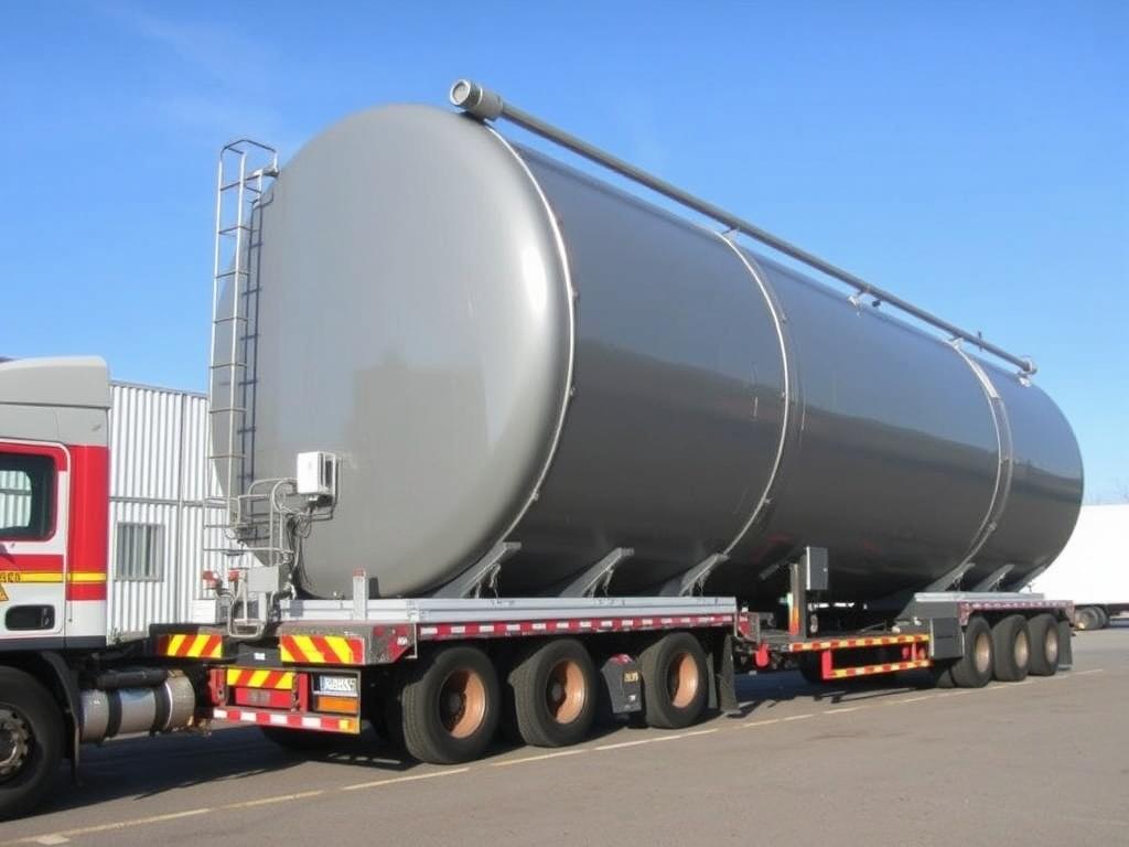 Transport und Handhabung großer Tanks. Conclusión