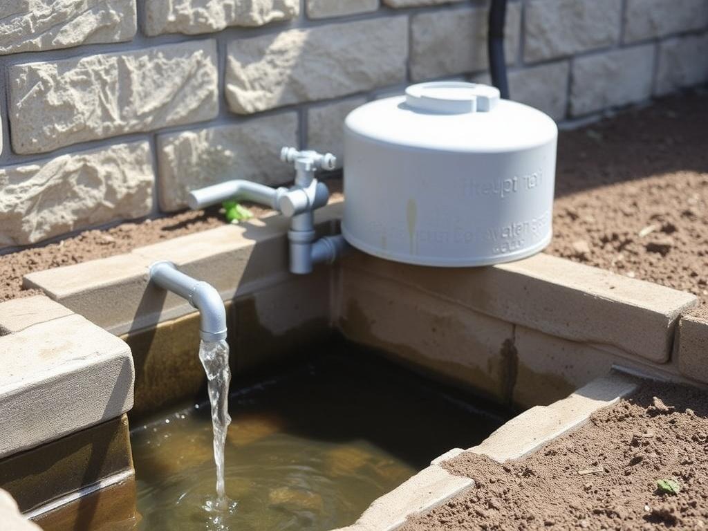 Wassersparen und die Kleinkläranlage. Principios básicos del ahorro de agua (Wassersparen)