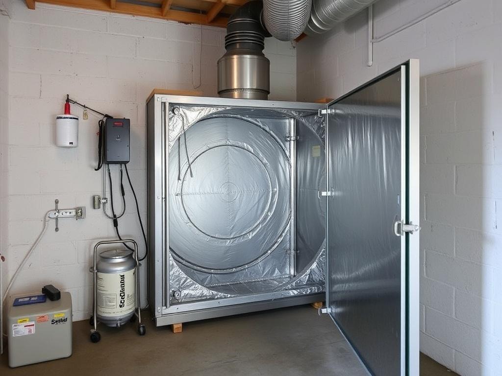 Ventilar la cámara de inspección. Equipos y materiales para ventilar una cámara de inspección