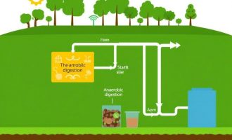 Le processus de digestion anaérobie: un viaje fascinante desde los residuos hasta la energía