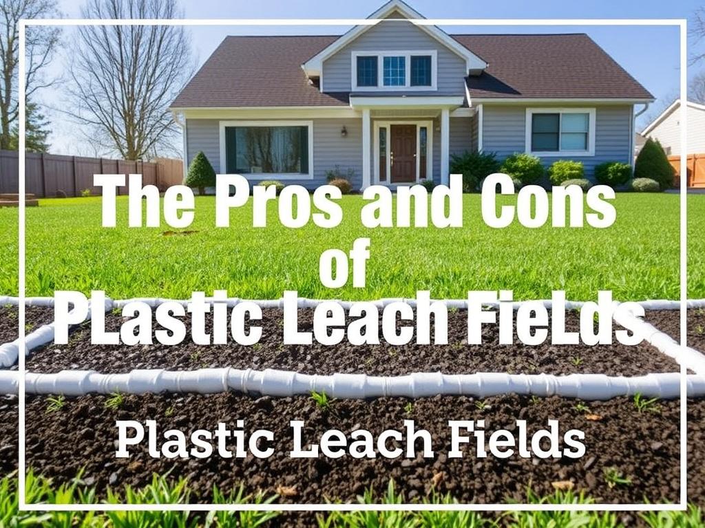 The Pros and Cons of Plastic Leach Fields. Consejos prácticos para propietarios y compradores