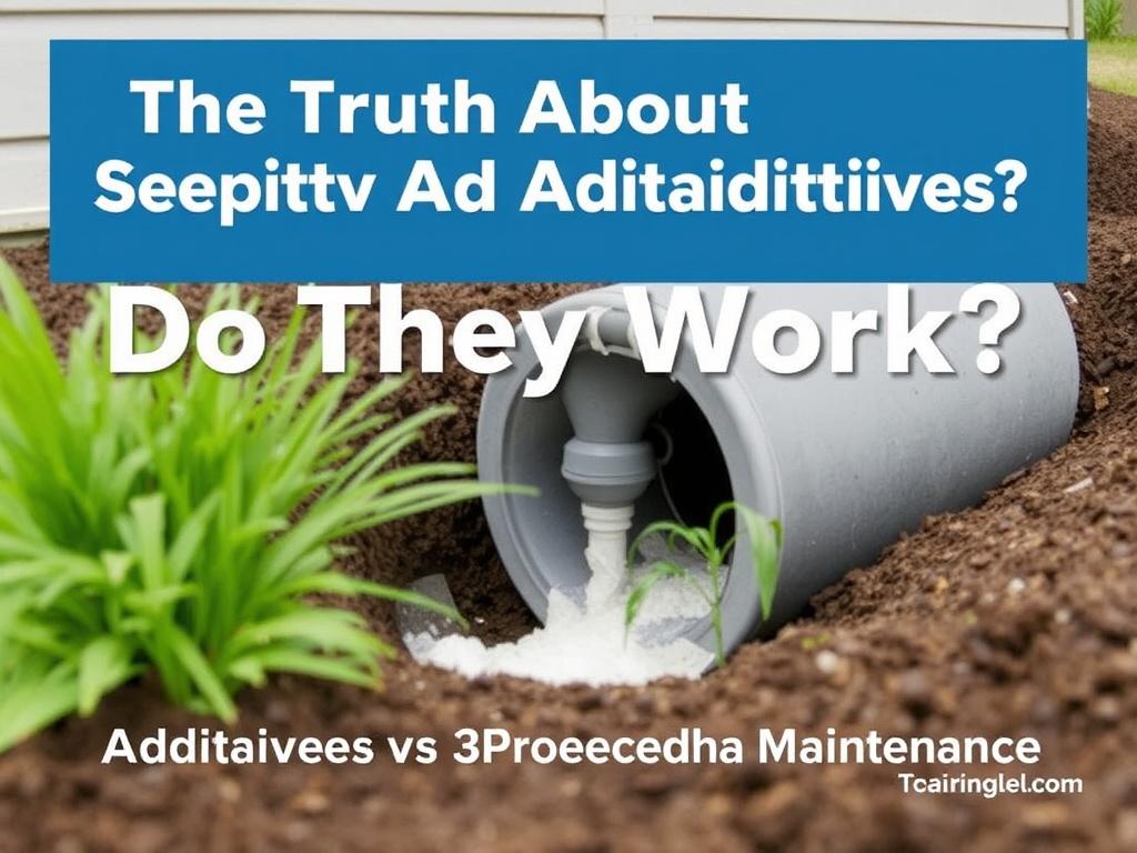 The Truth About Septic Tank Additives: Do They Work?. Análisis de costos: aditivos vs mantenimiento profesional