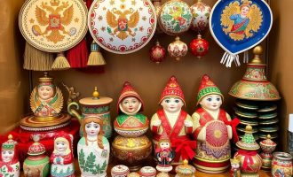 Русские сувениры: немного души и немного практичности