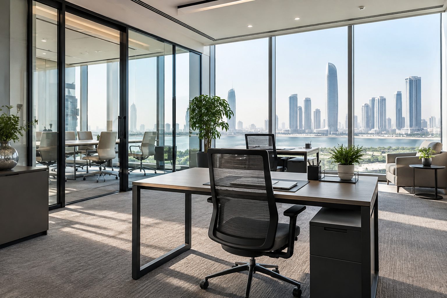 Modern office space in Abu Dhabi